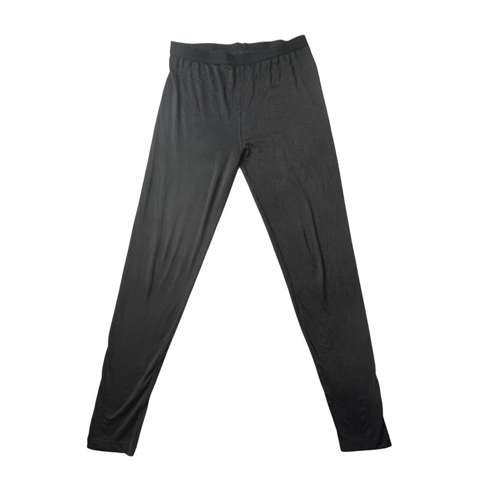 Magellan Outdoors Leggings Womens M Black Base Layer Thermal Tights Activewear